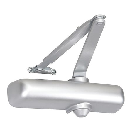 Manual, Hydraulic, Norton 1700, Door Closer, Heavy Duty Interior and Exterior, Gray MPN:1700 Cov x 689