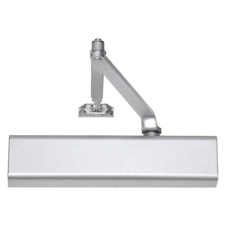 Manual, Hydraulic, Norton 210, Door Closer, Heavy Duty Interior and Exterior, Gray MPN:210 x 689 x TPN