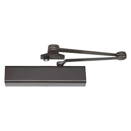Manual, Hydraulic, Norton 210, Door Closer, Heavy Duty Interior and Exterior, Dark Bronze MPN:210 X 690 X HDN