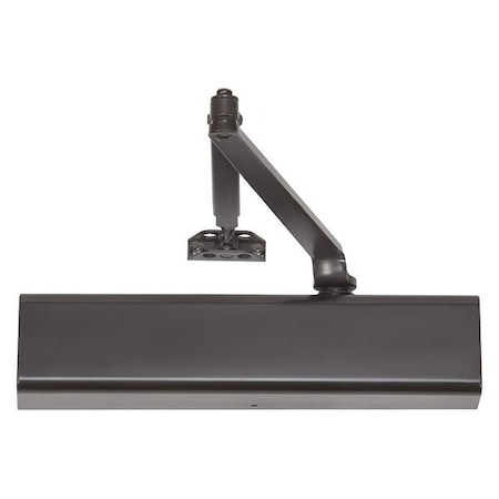Manual, Hydraulic, Norton 210, Door Closer, Heavy Duty Interior and Exterior, Dark Bronze MPN:210 x 690 x TPN