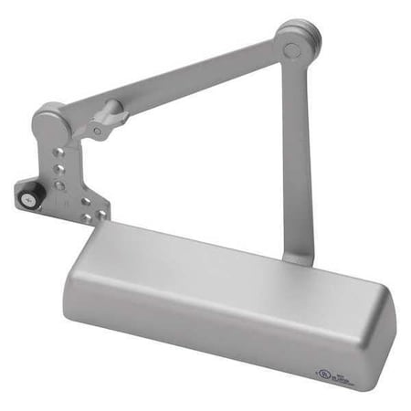 Manual, Hydraulic, Norton 410, Door Closer, Heavy Duty Interior and Exterior, Gray MPN:410XHDHX689