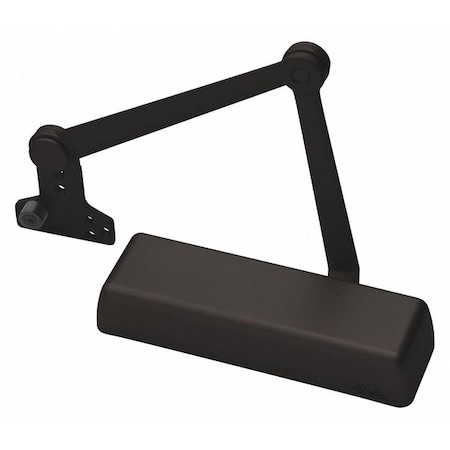 Manual, Hydraulic, Norton 410, Door Closer, Heavy Duty Interior and Exterior, Dark Bronze MPN:410XHDNX690