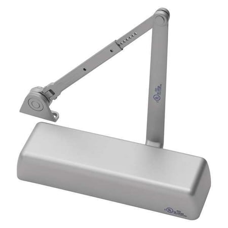 Manual, Hydraulic, Norton 410, Door Closer, Heavy Duty Interior and Exterior, Gray MPN:410XTPHX689