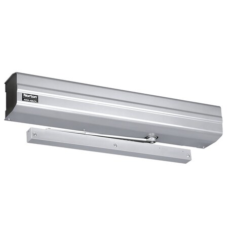 Low Energy Door Operator, Surface Mount, 2 Transmitters, 2 Push Buttons, Aluminum Painted MPN:5740K3 689