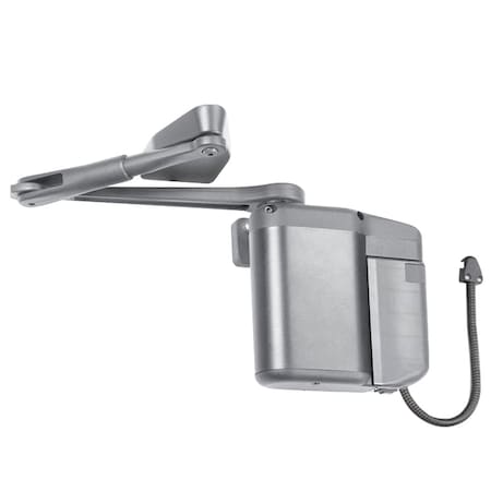Kit includes ADAEZ PRO Door Operator, Two Narrow Style Push Buttons, Pull Side Regular Arm, Aluminum MPN:5845XNPB 689