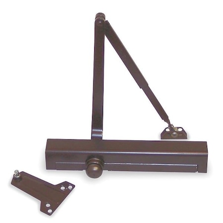 Manual, Hydraulic, Norton 8000, Door Closer, Heavy Duty Interior and Exterior, Dark Bronze MPN:8301 X 690