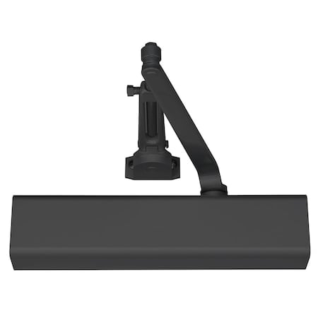 Grade 1 Tri Mount Friction Hold Open Door Closer, Black Painted Finish, Non-Handed MPN:8501H 693
