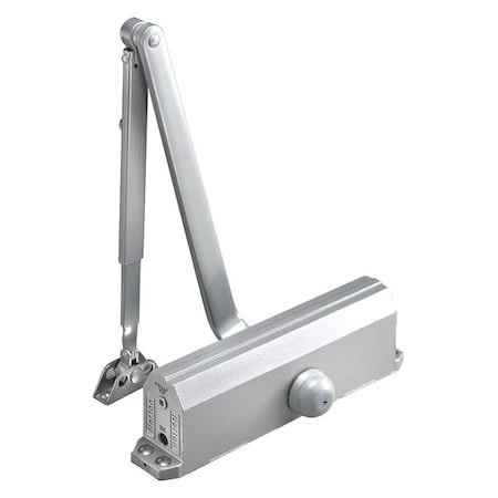 Automatic/Manual, Hydraulic, Norton 1600, Door Closer, Heavy Duty Interior and Exterior, Gray MPN:CA1601 x 689