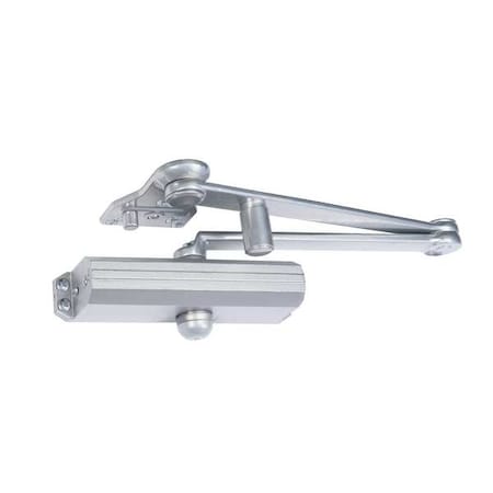 Manual, Hydraulic, Norton 1600, Door Closer, Heavy Duty Interior and Exterior, Gray MPN:CLP1601-T x 689