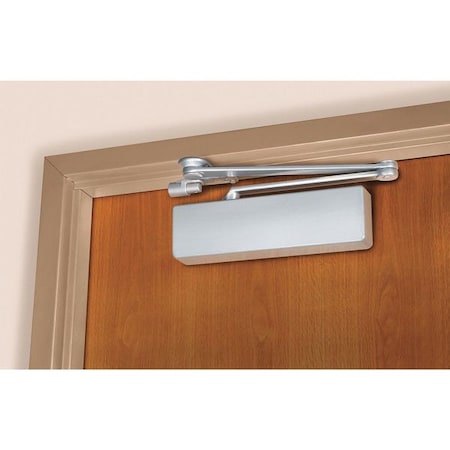 Manual, Hydraulic, Norton 7500, Door Closer, Heavy Duty Interior and Exterior, Gray MPN:CPS7500 x 689