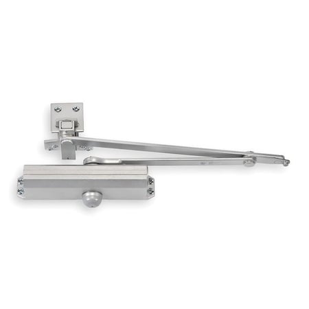 Manual, Hydraulic, Norton 1600, Door Closer, Heavy Duty Interior and Exterior, Gray MPN:UNI1601 x 689