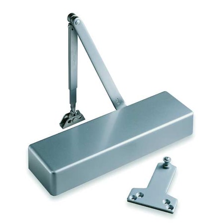 Manual, Hydraulic, Norton 7500, Door Closer, Heavy Duty Interior and Exterior, Gray MPN:UNI7500 36 AL