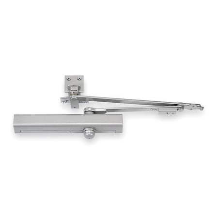 Manual, Hydraulic, Norton 7500, Door Closer, Heavy Duty Interior and Exterior, Gray MPN:UNI7500H x 689