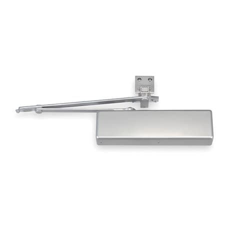 Manual, Hydraulic, Norton 7570, Door Closer, Heavy Duty Interior and Exterior, Gray MPN:UNI7570 X 689 X LH