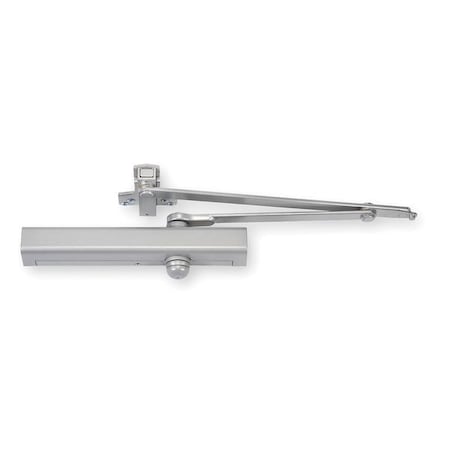 Manual, Hydraulic, Norton 8000, Door Closer, Heavy Duty Interior and Exterior, Gray MPN:UNI8301 x 689