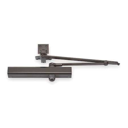 Manual, Hydraulic, Norton 8000, Door Closer, Heavy Duty Interior and Exterior, Dark Bronze MPN:UNI8301 x 690
