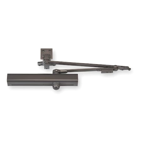 Manual, Hydraulic, Norton 8000, Door Closer, Heavy Duty Interior and Exterior, Dark Bronze MPN:UNI8301H X 690