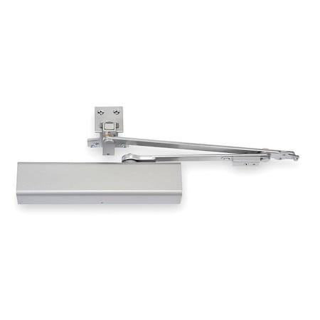 Manual, Hydraulic, Norton 8000, Door Closer, Heavy Duty Interior and Exterior, Gray MPN:UNI8501H x 689