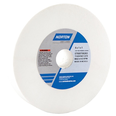 Grinding Wheel, T1, 6x1x1, AO, 150G, White MPN:07660788263