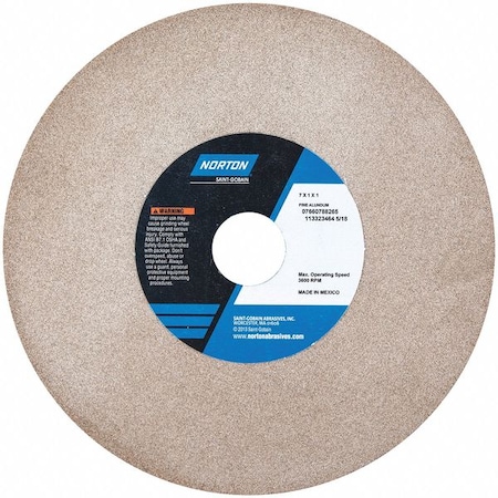 Grinding Wheel, T1, 7x1x1, 100/120G, Brown MPN:07660788265
