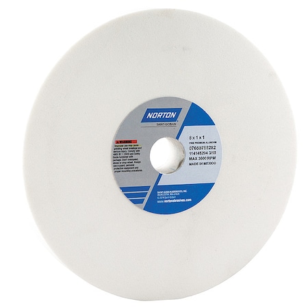 Grinding Wheel, T1, 8x1x1, AO, 100G, White MPN:07660788282