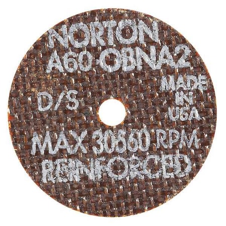 Cut-Off Wheel, T1, 2in.x1/16in.x1/8in. MPN:66243428041