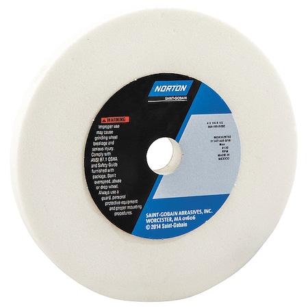 Grinding Wheel, T1, 4x1/4x1/2, AO, 100G, PK5 MPN:66243529782