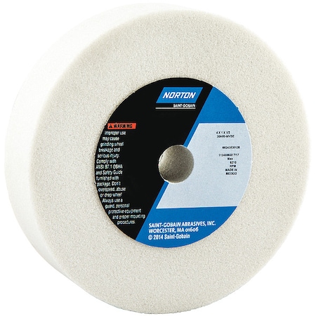 Grinding Wheel, T1, 4x1x1/2, AO, 60G, Wht, PK5 MPN:66243530126