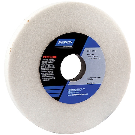 Grinding Wheel, T1, 6x1/2x1.25, AO, 46G, PK5 MPN:66252836520