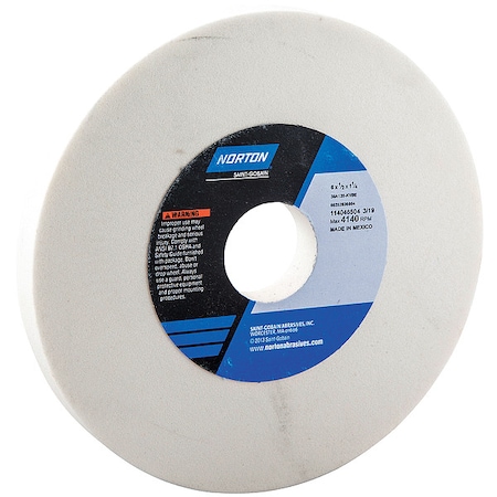 Grinding Wheel, T1, 6x1/2x1.25, AO, 120G, PK5 MPN:66252836664