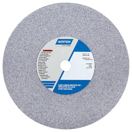 Grinding Wheel, T1, 6x3/4x1/2, AO, 60G, PK5 MPN:66252837420