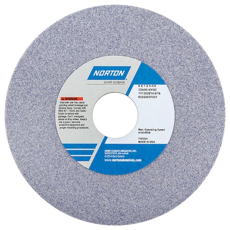 Grinding Wheel, T1, 6x1x1-1/4, AO, 60G, PK5 MPN:66252837921