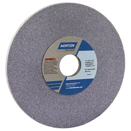 Grinding Wheel, T1, 7x1/4x1.25, AO, 80G, PK5 MPN:66252938876