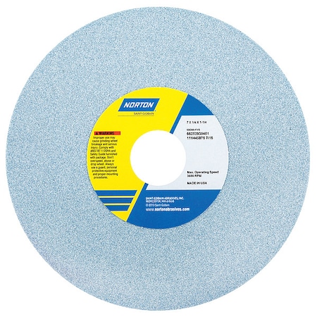 Grinding Wheel, T1, 7x1/4x1.25, CA, 60G, PK5 MPN:66252939461
