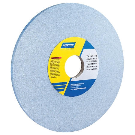 Grinding Wheel, T1, 7x1/4x1.25, CA, 80G, PK5 MPN:66252939464