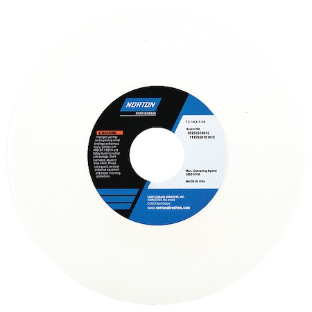 Grinding Wheel, T1, 7x1/4x1.25, AO, 60G, PK5 MPN:66252939696