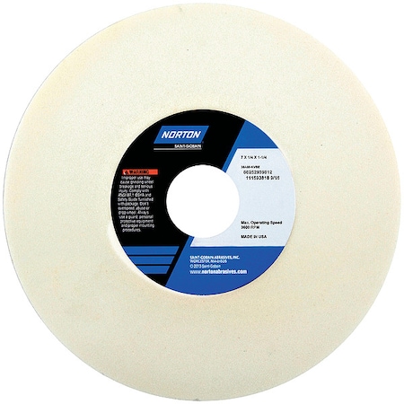 Grinding Wheel, T1, 7x1/4x1.25, AO, 80G, PK5 MPN:66252939809