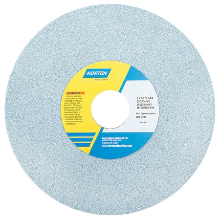 Grinding Wheel, T1, 7x1/2x1.25, CA, 60G, PK5 MPN:66252940197