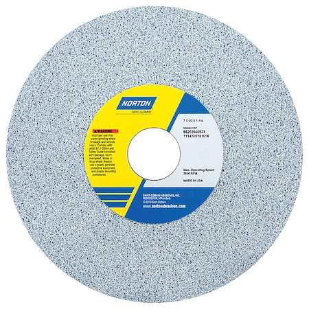 Grinding Wheel, T1, 7x1/2x1.25, CA, 60G, PK5 MPN:66252940525