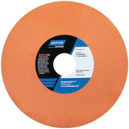 Grinding Whl, T1, 7x1/2x1-1/4, AO, 220G, PK5 MPN:66252940605