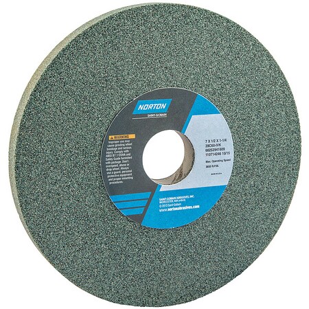 Grinding Wheel, T1, 7x1/2x1.25, SC, 60G, PK5 MPN:66252941609