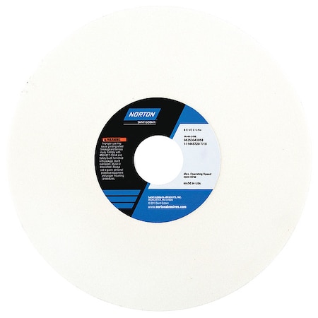 Grinding Wheel, T1, 8x1/2x1.25, AO, 60G, PK5 MPN:66253043757