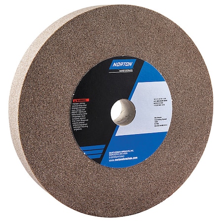 Grinding Wheel, 10in. Dia, AO, 60/80G, Brown MPN:66253161395