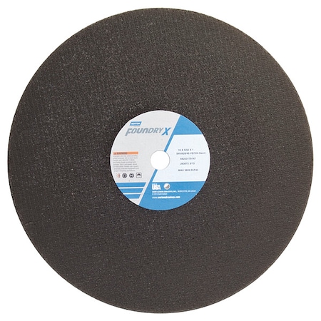 Cut-Off Wheel, 16 in. Dia, ZA/AO, 24G, Black MPN:66253179147