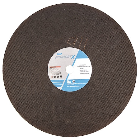 Cut-Off Wheel, 16 in. Dia, AO, 24 G, Black MPN:66253179148