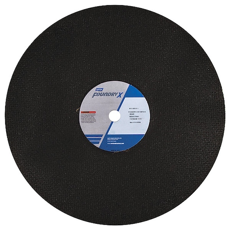 Cut-Off Wheel, 20 in. Dia, ZA/AO, 24G, Black MPN:66253179363