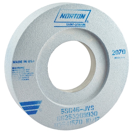 Grinding Wheel, 12x2x5, Rec 2/S 7.5x1/2, CA MPN:66253209930