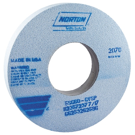 Grinding Wheel, T1, 12x1-1/2x5, CA, 60G, Blue MPN:66253262596