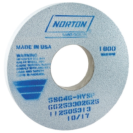 Grinding Wheel, T1, 14x1-1/2x5, CA, 46G, Blue MPN:66253302625