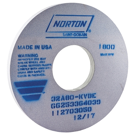 Grinding Wheel, T1, 14x1x5, AO, 80G, Med, Prpl MPN:66253364039